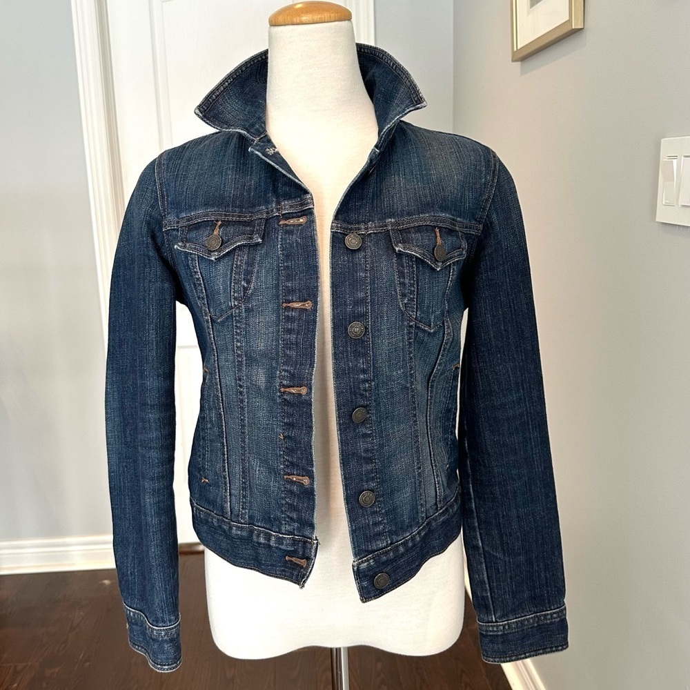 OLD NAVY Dark Wash Denim Jacket - Size M